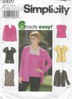 Picture of C71 SIMPLICITY 8420: EASY TO SEW TOPS SIZE 6-10