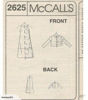 Picture of C104 McCALL'S 2625: GIRL'S DRESS & JACKET SIZE 10-14