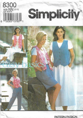 Picture of C31 SIMPLICITY 8300: SKIRT, PANTS & VEST SIZE 10-16