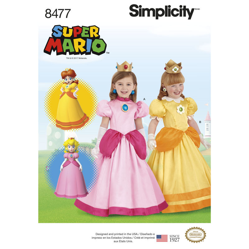 Picture of 51 SIMPLICITY 8477: SUPER MARIO COSTUME SIZE 3-8