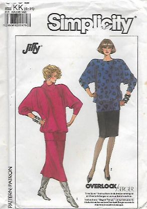 Picture of A99 SIMPLICITY 8232: TOP & SKIRT  SIZE 8-14