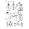 Picture of B222 SIMPLICITY 1583: CHILD'S CAPES, TABARD & HATS SIZE 3-8