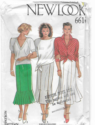 Picture of A43 NEW LOOK 6616: SKIRT SIZE 8-18