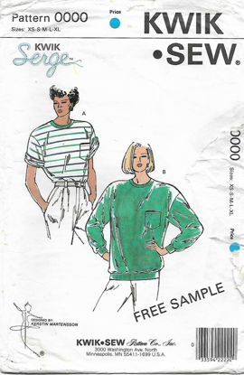 Picture of C197 KWIK*SEW 0000: SWEAT TOP SIZE XS-XL