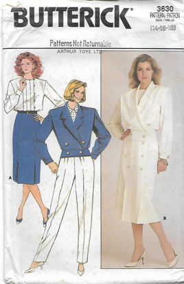 Picture of C73 BUTTERICK 3630: MIX & MATCH SIZE 14-18