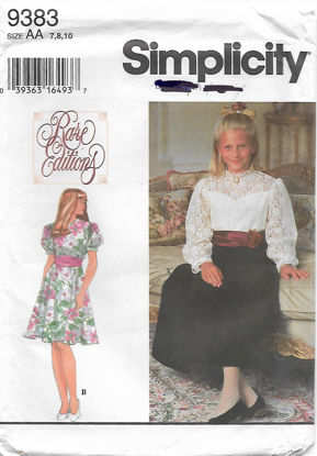 Picture of C198 SIMPLICITY 9383: DRESS SIZE 7-10