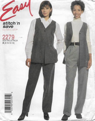 Picture of C245 McCALL'S 2279: VEST & PANTS SIZE 8-14