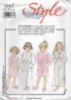 Picture of C351 STYLE 1847: GIRL'S SLEEPWEAR SIZE 4-10