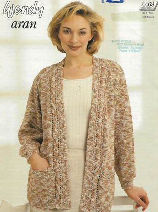 Picture of WENDY 4468: CARDIGAN SIZE 86/112cm - 34/44"