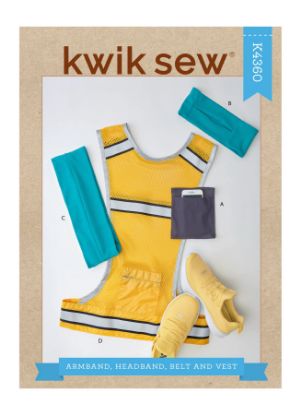 Picture of 84 KWIK*SEW K4360: ARMBAND, HEADBAND, BELT & VEST 