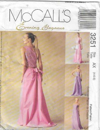 Picture of C181 McCALL'S 3251: SKIRT & TOPS SIZE 4-8