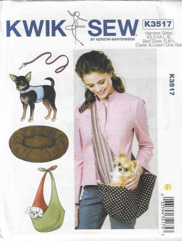 Picture of 69 KWIK*SEW 3517: PET ACCESSORIES 