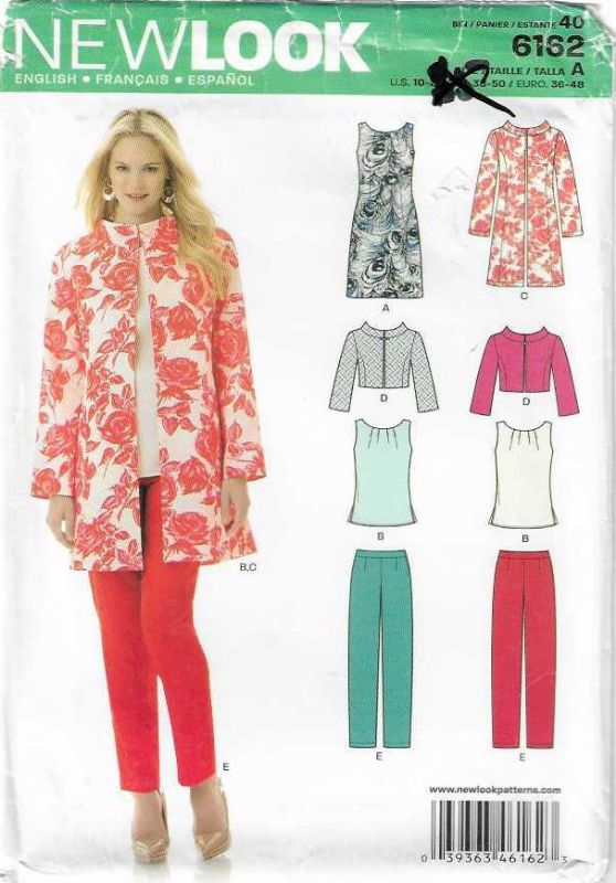 Picture of A74 NEW LOOK 6162: MIX & MATCH SIZE 10-22