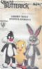 Picture of A48 BUTTERICK 6347: LOONEY TUNES STUFFED ANIMALS 