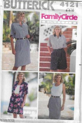 Picture of C66 BUTTERICK 4121: MIX & MATCH SIZE 6-10