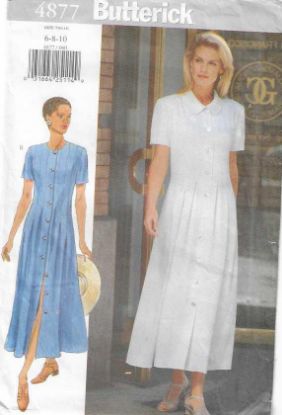 Picture of C242 BUTTERICK 4877: DRESS SIZE 6-10