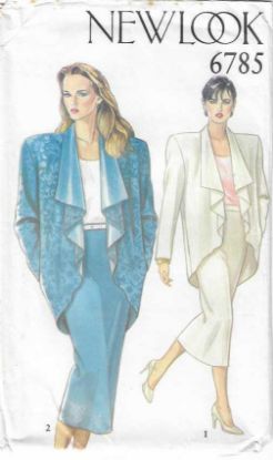 Picture of A47 NEW LOOK 8785: JACKET & SKIRT SIZE 8-18