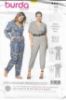 Picture of B267 BURDA 6444: OVERALL OR JUMSUIT SIZE 18-28