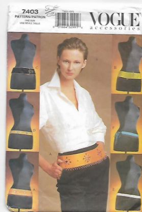 Picture of A37 VOGUE 7403: BELTS (6 STYLE)