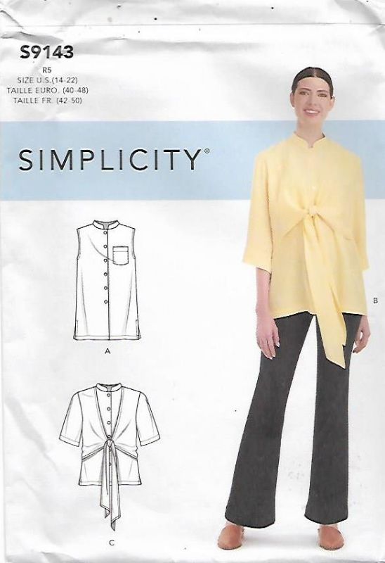 Picture of B8 SIMPLICITY S9143: BLOUSE SIZE 14-22
