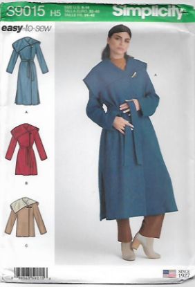 Picture of 99 SIMPLICITY S9015: COAT & JACKETS SIZE 6-14