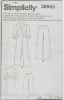 Picture of B214 SIMPLICITY S8985: PANT'S, DRESS & COAT SIZE 10-18