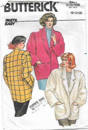 Picture of A5 BUTTERICK 3421: JACKET SIZE 8-12