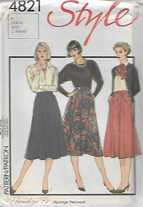 Picture of C313 STYLE 4821:SKIRT SIZE 12-14