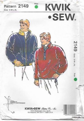 Picture of C237KWIK*SEW 2149: MEN'S JACKET SIZE S-XL 