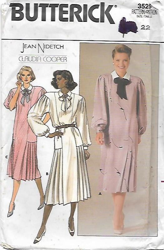 Picture of A2 BUTTERICK 3525: DRESS SIZE 22 ONLY 