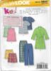 Picture of 105 NEW LOOK 6847: CHILDS SLEEPWEAR SIZE 3-8