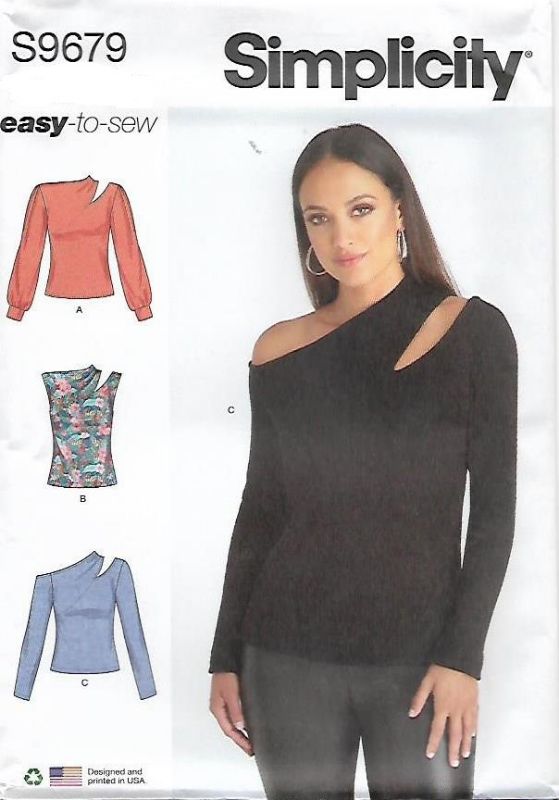 Picture of B23 SIMPLICITY S9679: EASY 2 SEW TOP SIZE 4-12