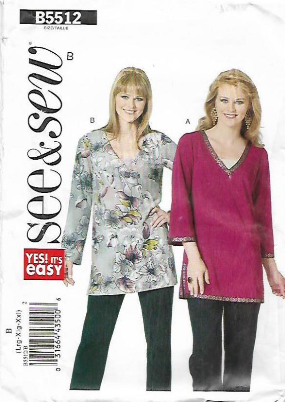 Picture of A14 SEE/SEW B5512: TOP SIZE 4-26