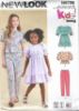Picture of 55 NEW LOOK N6739: GIRL'S TOP, DRESS & PANTS SIZE 3-4