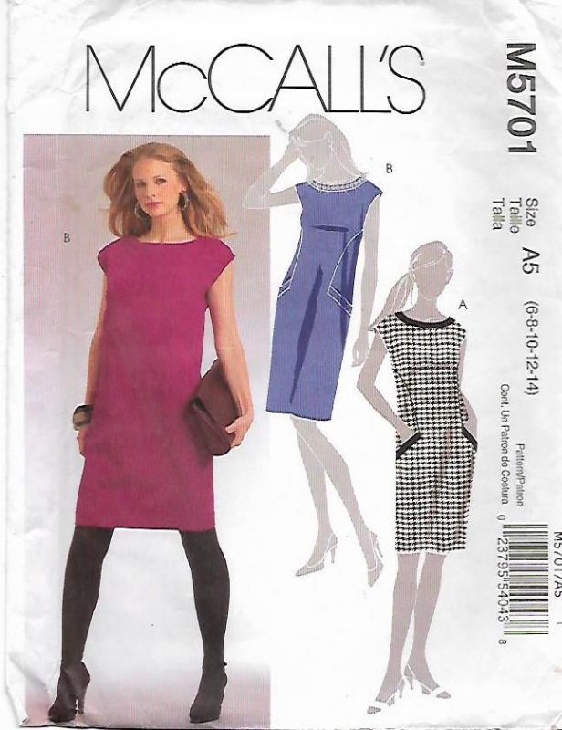 Picture of C70 McCALL'S M5701: DRESS SIZE 6-14