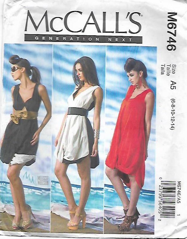 Picture of C246 McCALL'S M6746: DRESS SIZE 6-14