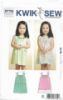 Picture of C82 KWIK*SEW 3775: GIRL'S DRESS SIZE 1-4 YEARS 