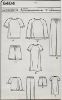 Picture of B66 NEW LOOK 6404: MEN'S TOPS, PANTS & SHORTS SIZE XS-XL 