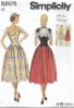 Picture of 125 SIMPLICITY S9676: VINTAGE TOP & SKIRT SIZE 6-14