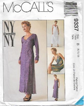 Picture of W6 McCALL'S 9337: DRESS & SHRUG SIZE 8-12