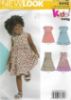 Picture of B239 NEW LOOK 6442: GIRL'S DRESS SIZE 3-8