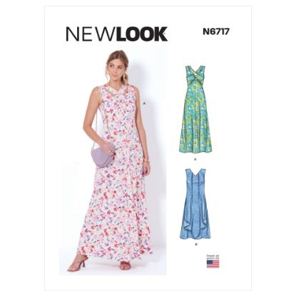 Picture of B5 NEW LOOK N6717: DRESS SIZE 8-18