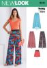 Picture of B245 NEW LOOK 6381: PANTS & SKIRTS SIZE 8-20