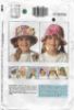 Picture of C95 BUTTERICK 6614: CHILD'S HATS SIZE SMALL - LARGE 