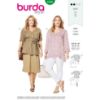 Picture of B274 BURDA 6306: TOPS SIZE 20-34