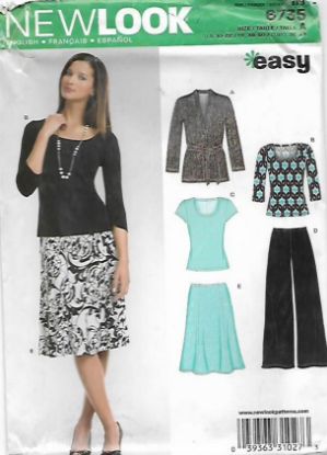 Picture of B209 NEW OOK 6735: JACKET, TOP, PANTS & SKIRT SIZE 10-22