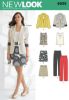 Picture of B34 NEW LOOK 6035: JACKET, TOP, SKIRT & PANTS SIZE 4-16