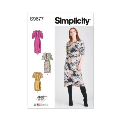 Picture of B96 SIMPLICITY S9677: DRESS SIZE 6-14