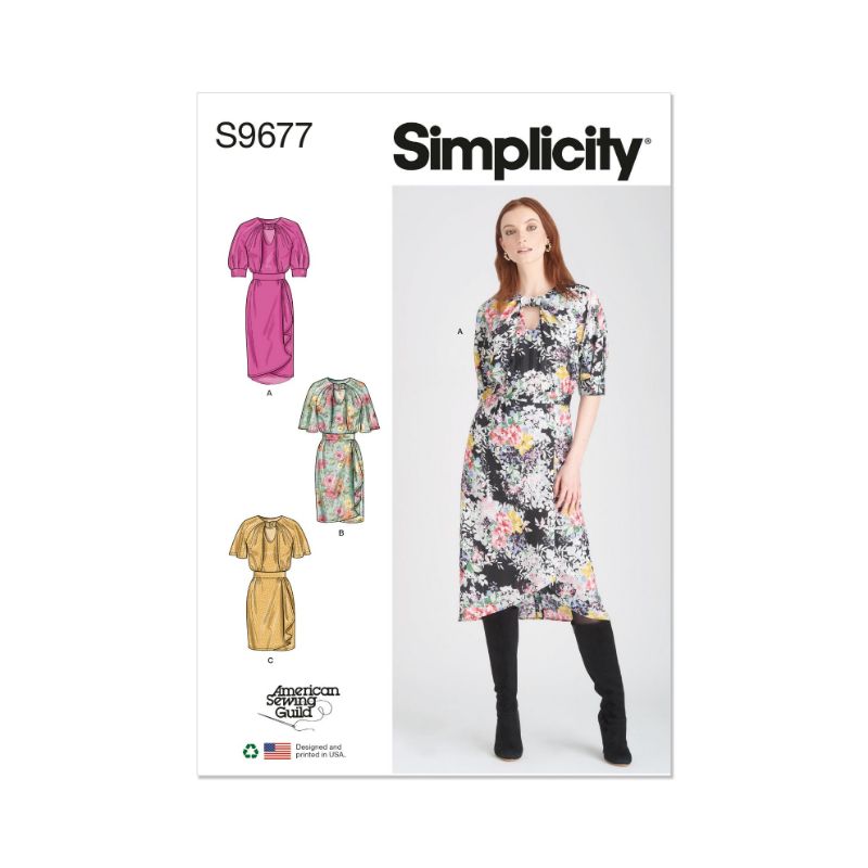 Picture of B96 SIMPLICITY S9677: DRESS SIZE 6-14