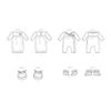 Picture of 8 SIMPLICITY S9283: INFANTS KNITED GOWN & JUMPSUIT SIZE 3M-24M